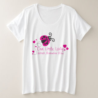 La niñita de la puta dama linda camiseta de matern