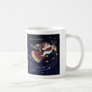 La noche antes de la taza del navidad