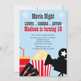 La noche de película embroma la invitación de la