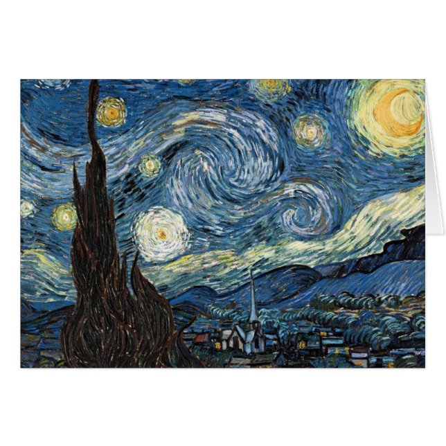 La noche estrellada de Van Gogh (Anverso (Horizontal))
