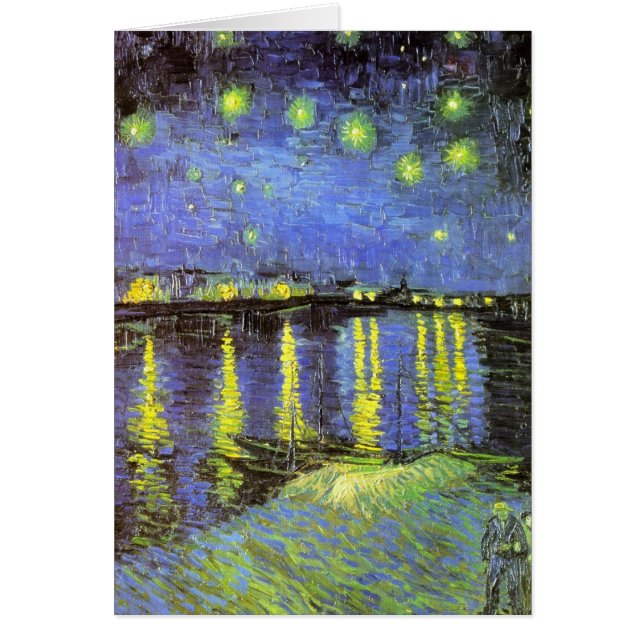 La noche estrellada de Vincent van Gogh sobre el R (Frente)