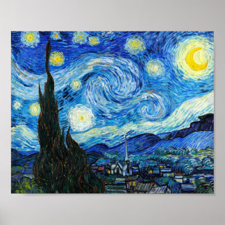 La noche estrellada: el arte paisajístico Vincent 