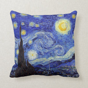 La noche estrellada Van Gogh inspiró las almohadas