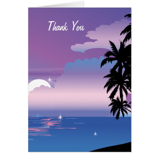 La noche tropical le agradece invitación de boda