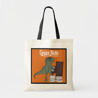 La nota de tolerancia T Rex juega la bolsa de asas