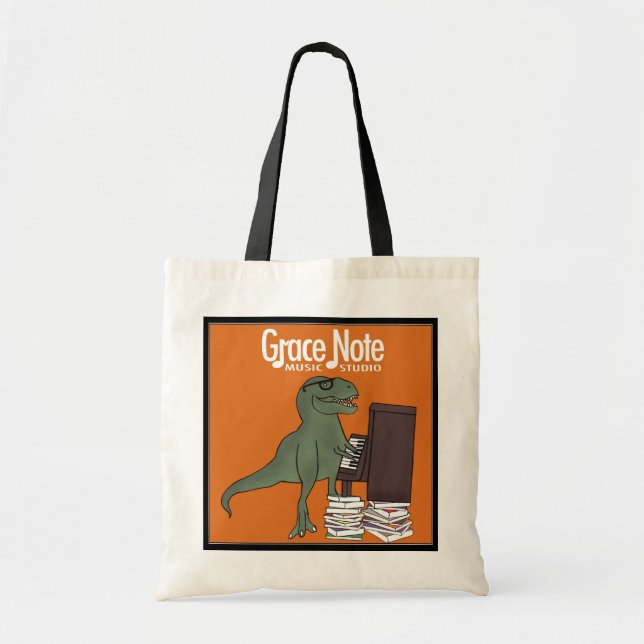 La nota de tolerancia T Rex juega la bolsa de asas (Frente)