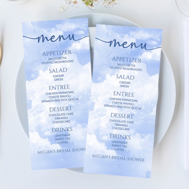 La Novia Está En El Nueve Menú De Comida De Ducha  (Subido por el creador)