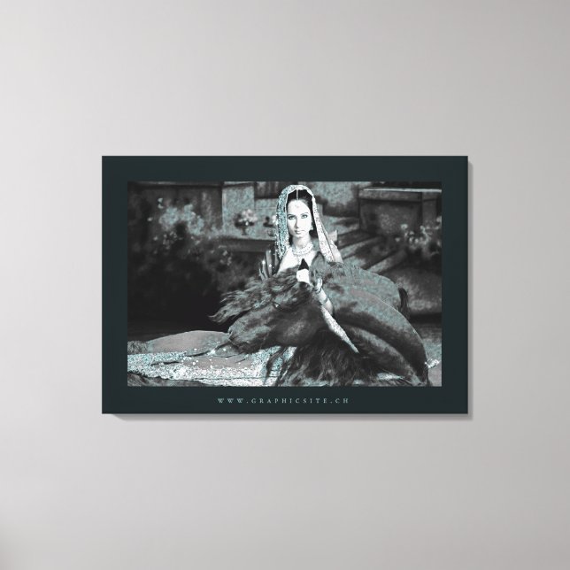 La novia - Lienzo envuelto (Anverso)