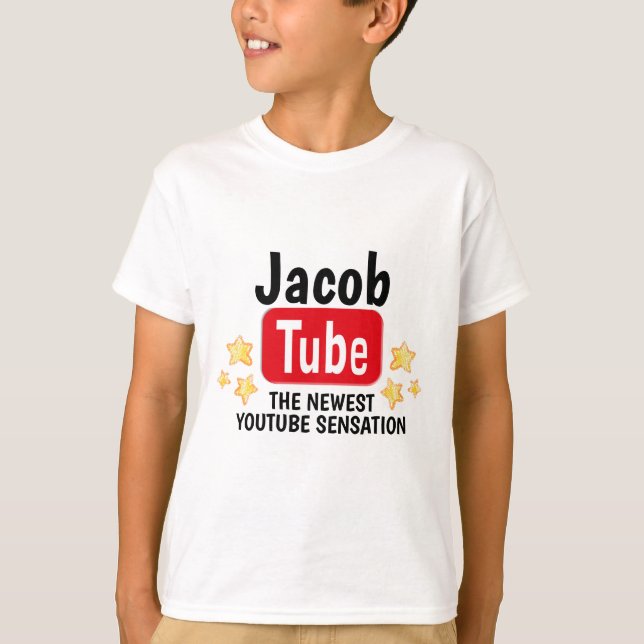 La nueva camiseta de cumpleaños de Youtube (Anverso)