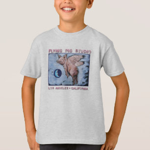 La nueva camiseta del cerdo del vuelo