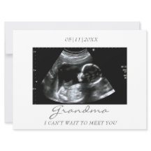 La nueva Invitación de ultrasonido de la abuela