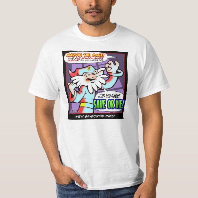 La nueva reserva o muere blanco de la camiseta (Anverso)