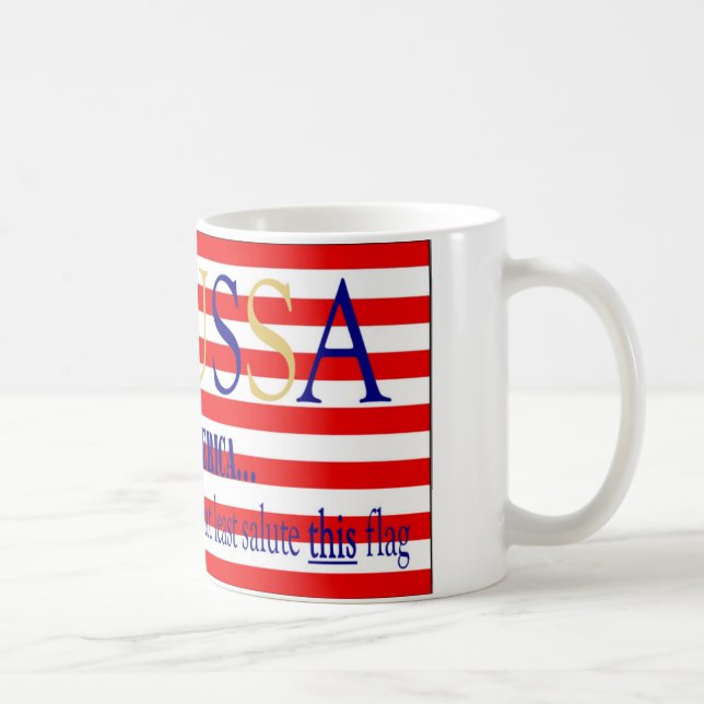 la nueva taza de café de USSA NOBAMA (Derecha)