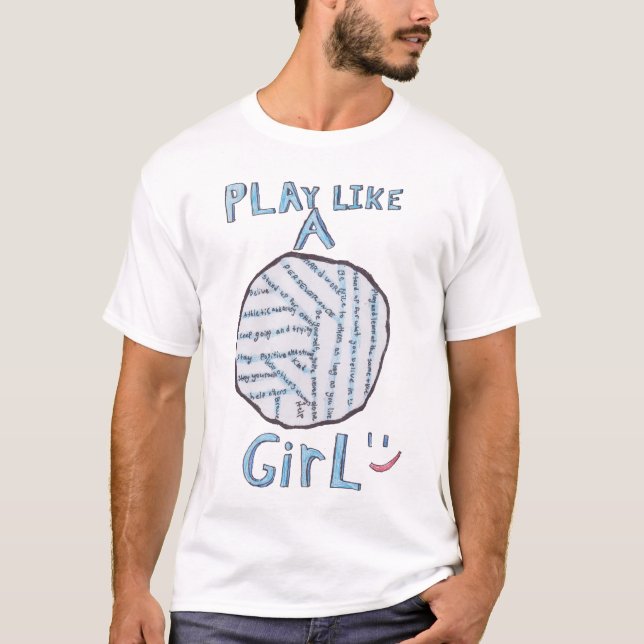 La obra de Tessa como una camiseta Chica (Anverso)