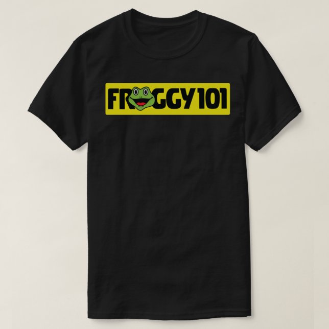 La Oficina Froggy 101 camiseta esencial (Diseño del anverso)