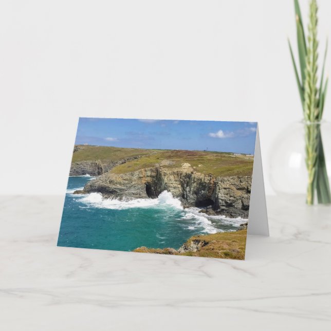 La ola y el acantilado - carta de notas (Anverso)