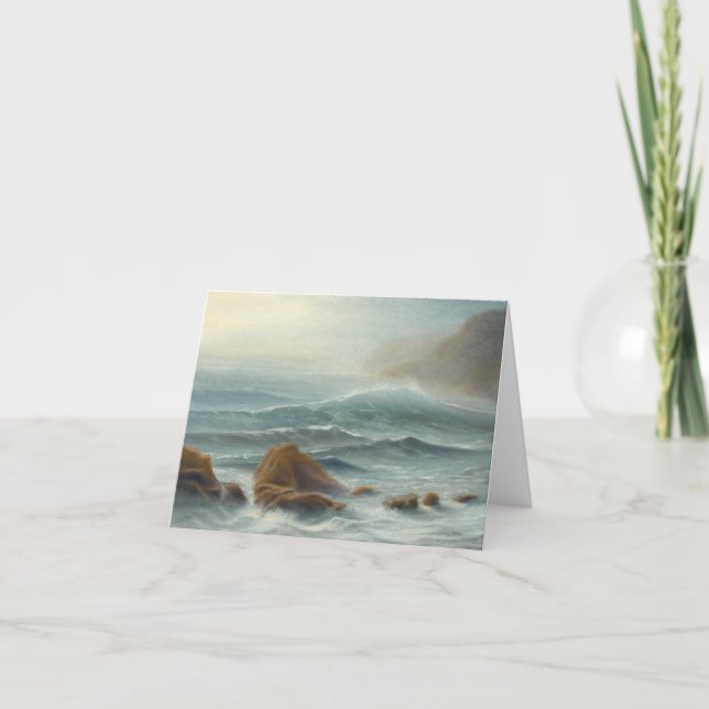 La onda grande siguiente - tarjeta de nota (Anverso)