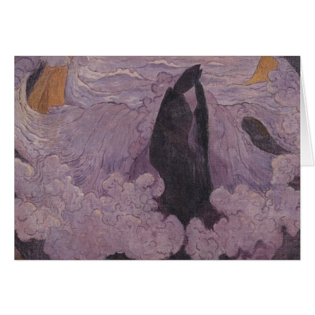 La onda violeta, c.1895-6 (Anverso (Horizontal))