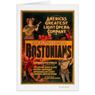 La ópera ligera más grande de Bostonians América
