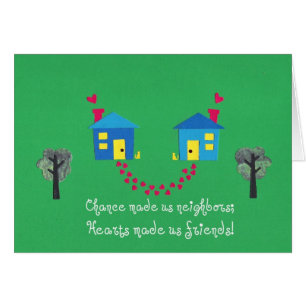 La oportunidad nos hizo vecinos.