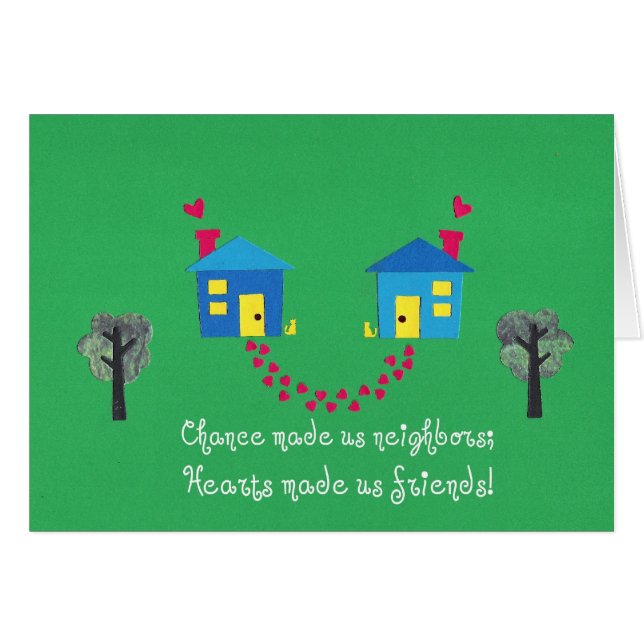 La oportunidad nos hizo vecinos. (Anverso (Horizontal))