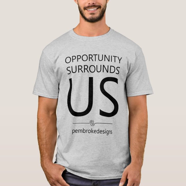 La oportunidad rodea a la camiseta de EEUU (Anverso)