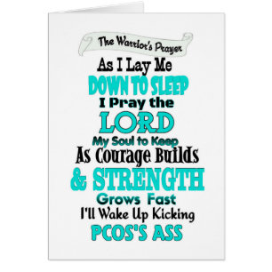 La oración del guerrero...