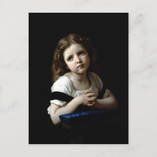 La oración - William Bouguereau - Tarjeta postal