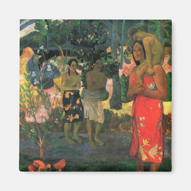 'La Orana Maria' - imán Paul Gauguin (Frente)