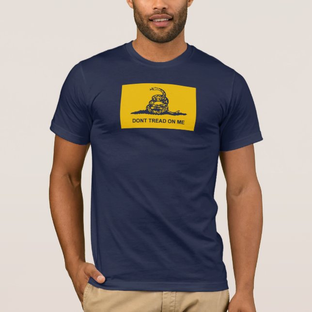 La original no pisa en mí la camiseta - Gadsden (Anverso)