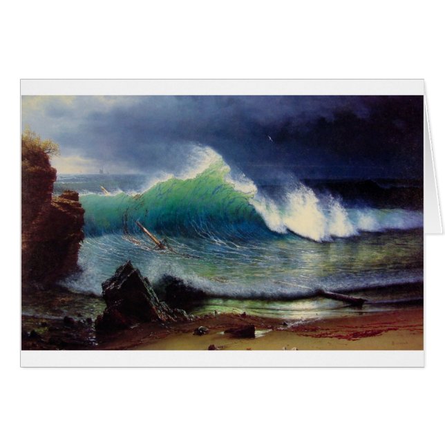 La orilla del mar de la turquesa (Anverso (Horizontal))