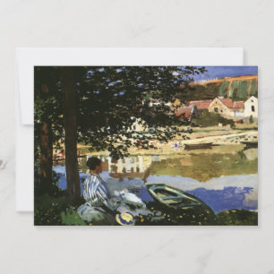 La orilla del Sena, Bennecourt de Claude Monet