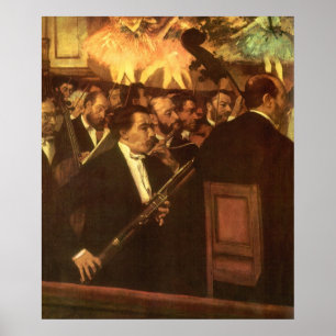 La Orquesta de la Ópera de Edgar Degas, Arte Antig