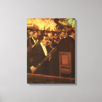 La Orquesta de la Ópera de Edgar Degas, Arte Antig