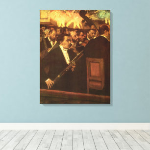 La Orquesta de la Ópera de Edgar Degas, Arte Antig