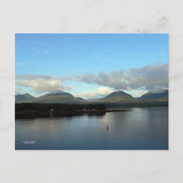 La otra cara de la postal de Ketchikan (Anverso)