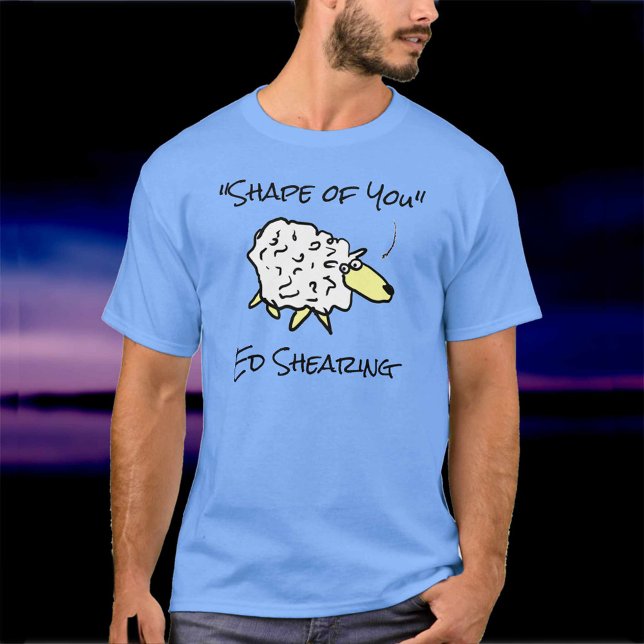 La oveja canta forma de ti - camiseta (Subido por el creador)