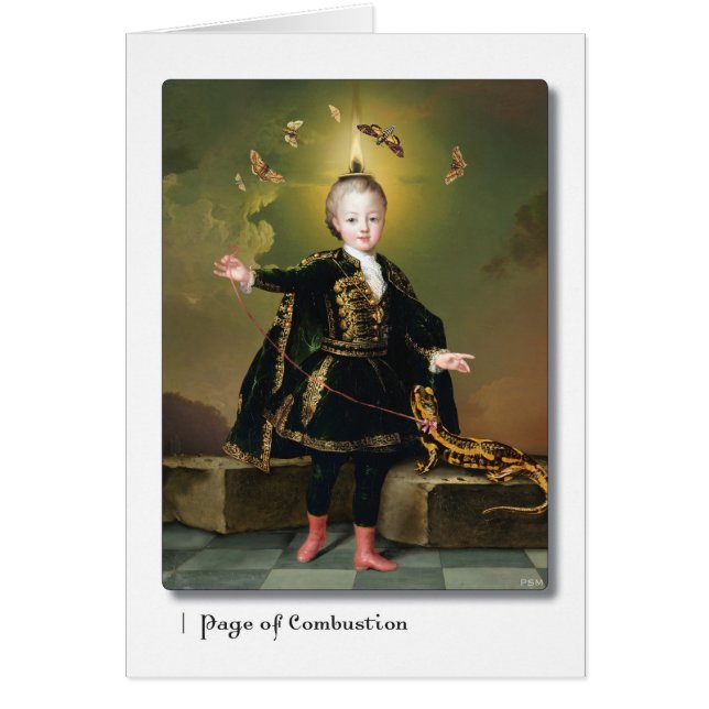 La página de la combustión (Frente)