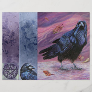 La página del diario basura de Raven