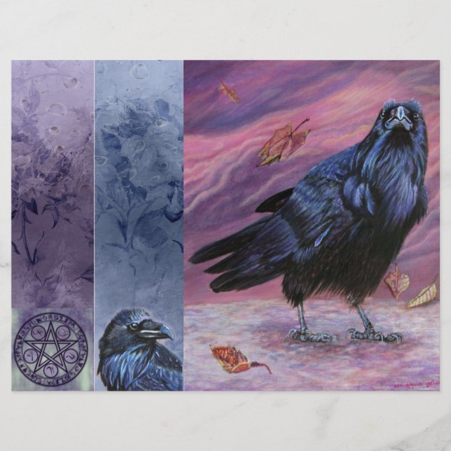 La página del diario basura de Raven (Anverso)