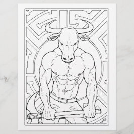 La página Minotauro - Colorín.