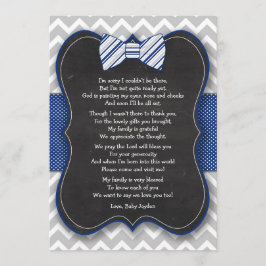 La pajarita Baby Shower le agradece las notas con