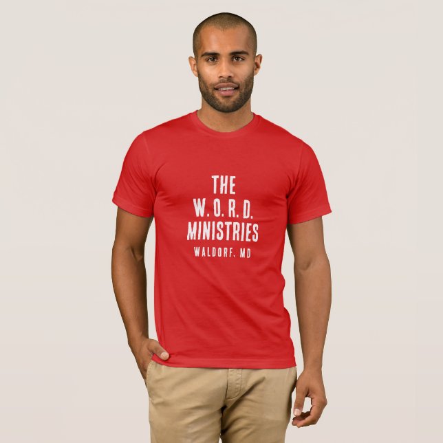 LA PALABRA CAMISETA ROJA (Anverso completo)