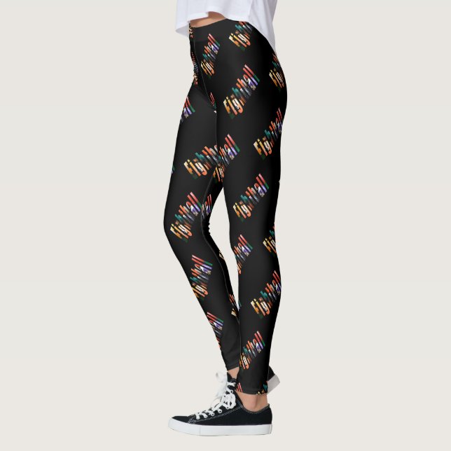 La Palabra Es La Palabra, Damas Leggings (Izquierda)