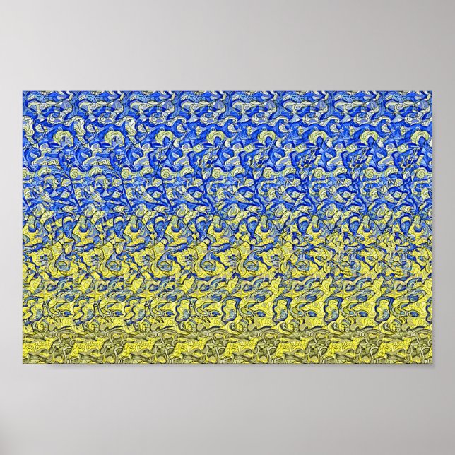 La paloma de la paz en Ucrania - Impresión 3D ocul (Frente)