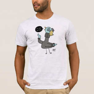 La paloma que soy una camiseta ash de un artista