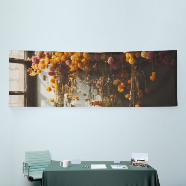 La pancarta de The AdventureBegins (Feria)