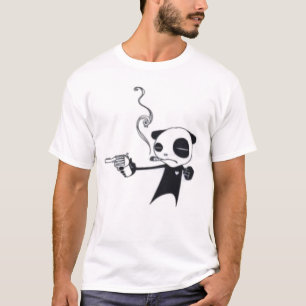 La panda que fumaba armó con la camiseta rayada