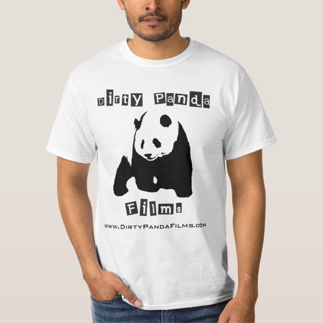 La panda sucia filma la camiseta genérica (Anverso)