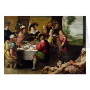 La parábola del hombre rico y del Lazarus